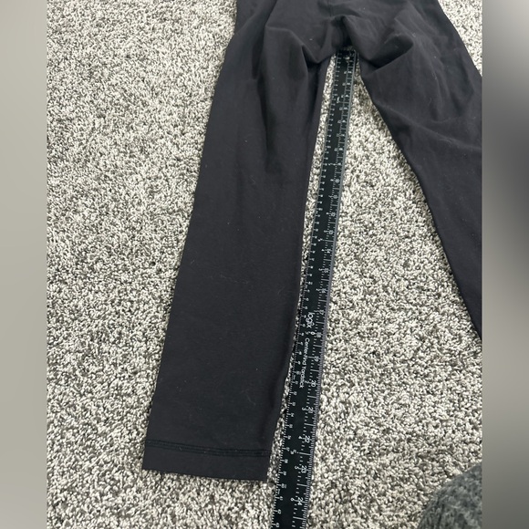 Lululemon Wunder Under High Rise Black Leggings Size 4 - Picture 9 of 12